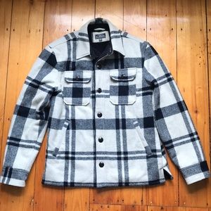 L.L. Bean Signature Wool Blend Button Down Jacket